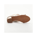 Sandalias de tacón Gina - Platino