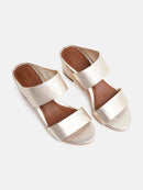 Sandalias de tacón Gina - Platino