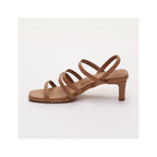 Sandalias de Tacón Grey - Camel