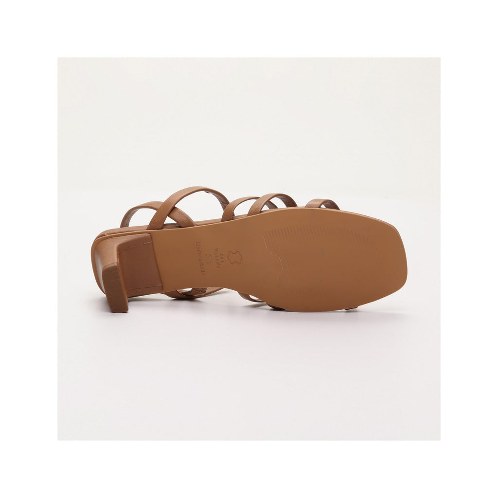 Sandalias de Tacón Grey - Camel