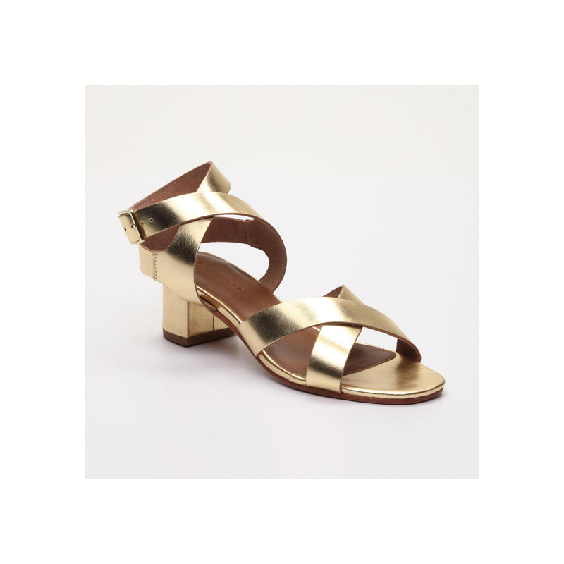Sandales Talons Genessis - Dark Gold
