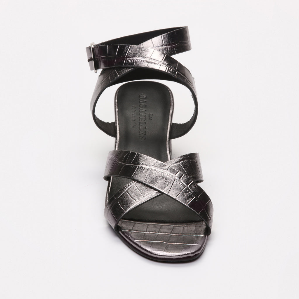 Genessis Sandals - Pewter