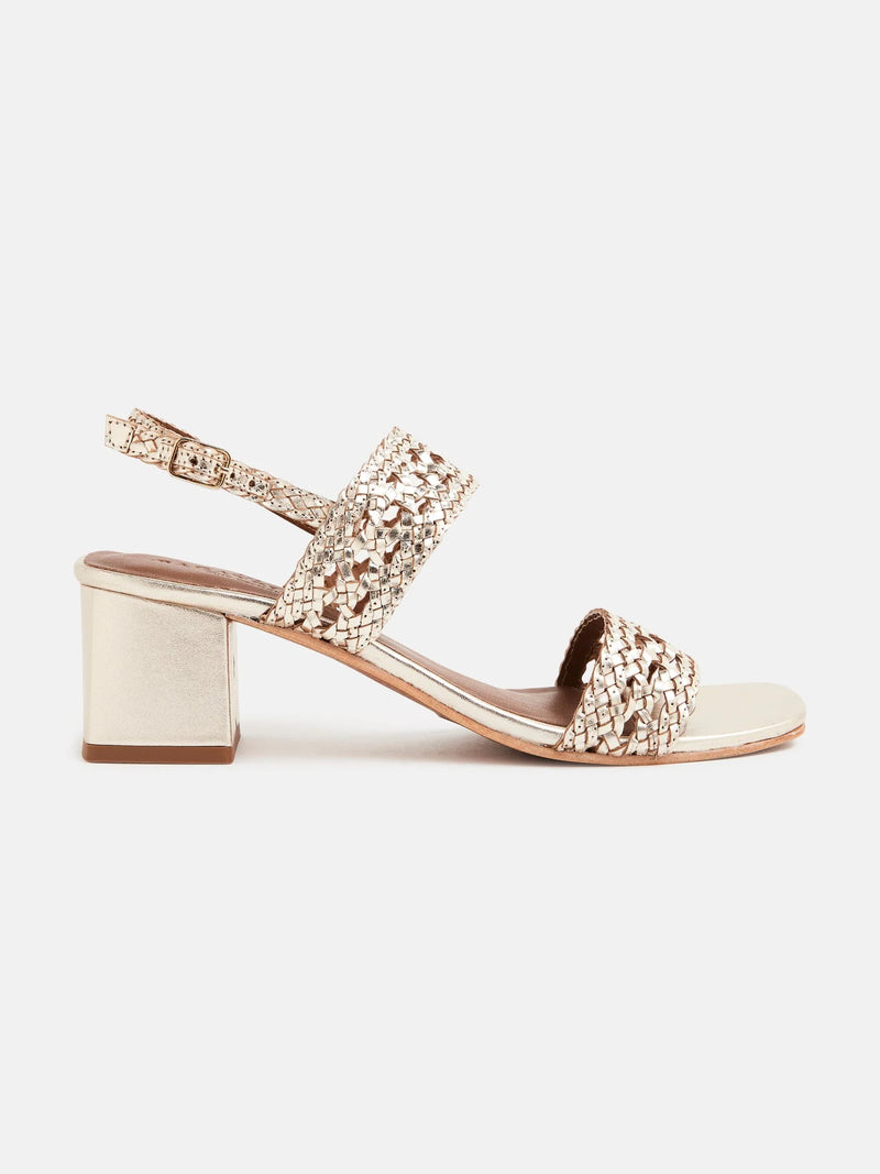 Sandales A Talons Gracy - Doré