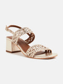 Sandales A Talons Gracy - Doré