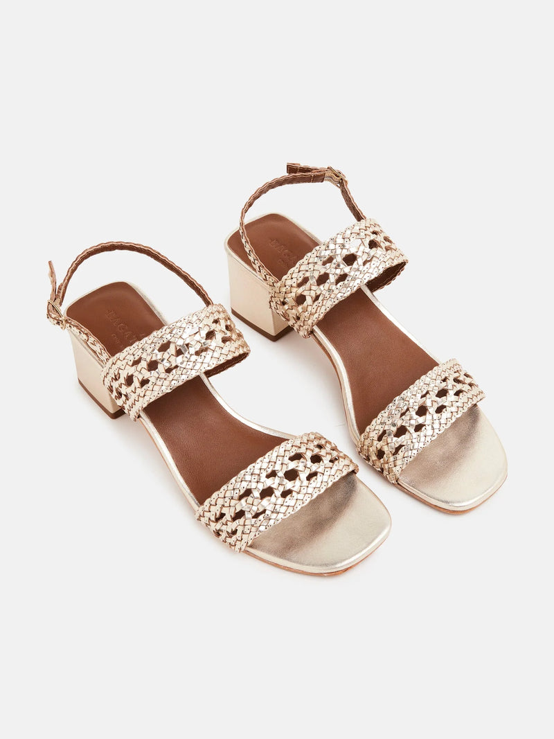 Sandales A Talons Gracy - Doré