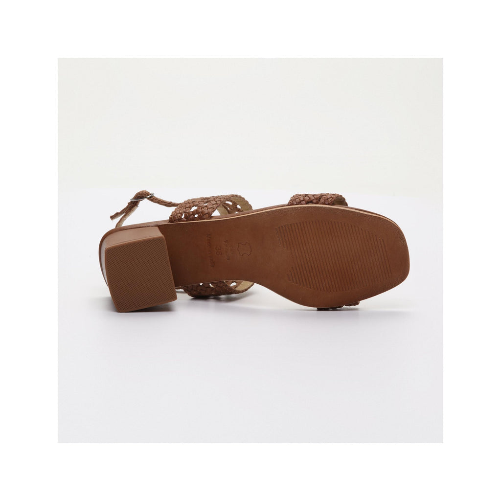 Gracy Heeled Sandals - Camel