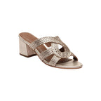 Les Bagatelles - Gurnoor Heeled Sandals - Gold