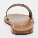 York Sandals - Light Gold Croco