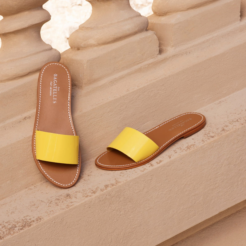 Sandalias York - Limón