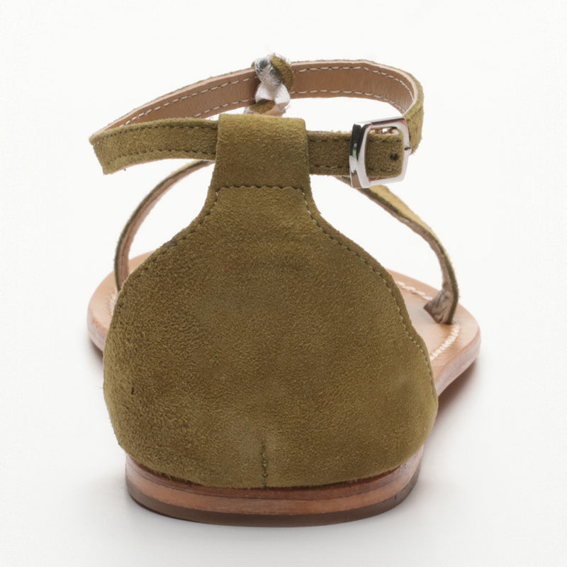 Sandales Clark - Olive et Argent