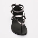 Les Bagatelles - Sandalias Mosholu - Pewter Croco