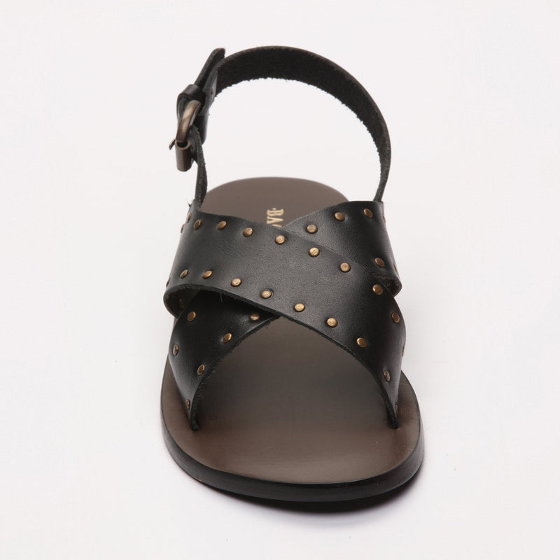 Les Bagatelles - Sandalias Planas Waylon - Negro