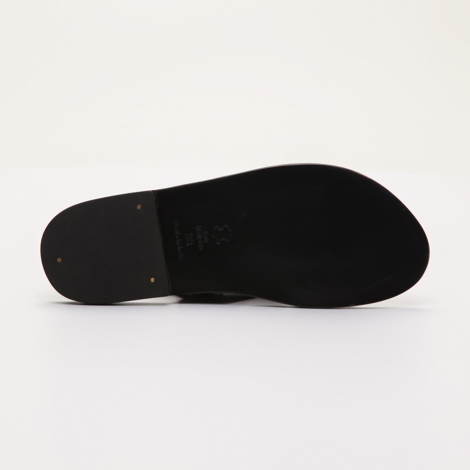 Les Bagatelles - Waylon Flat Sandals - Black