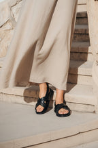 Sandales Confort Abhiprithi - Black