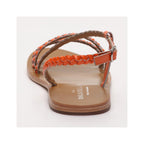 Les Bagatelles - Abinaya Sandals - Fluorescent Orange