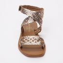 Sandalias Abitha Doradas