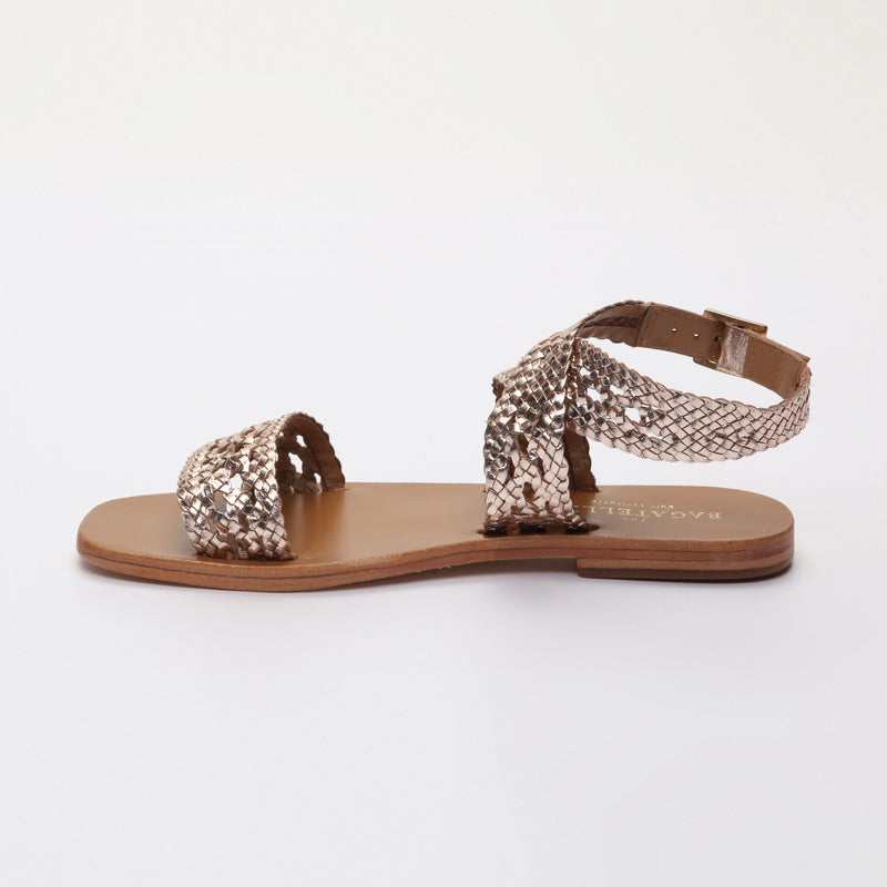Sandalias Abitha Doradas