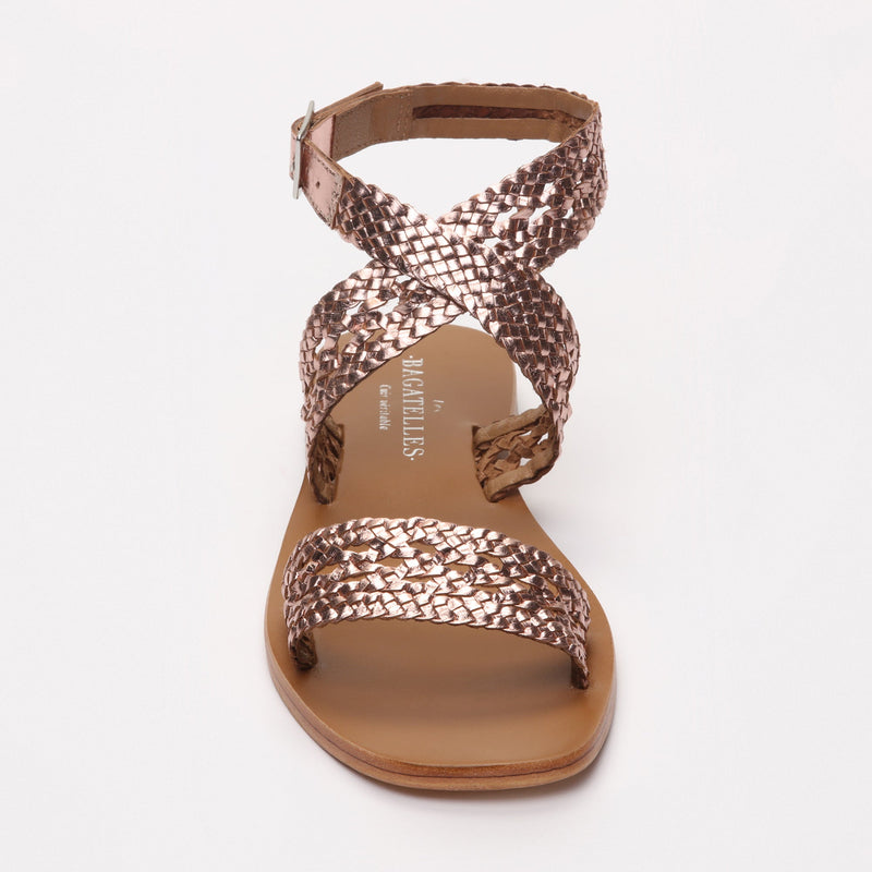 Les Bagatelles - Sandalias Abitha - Oro rosa