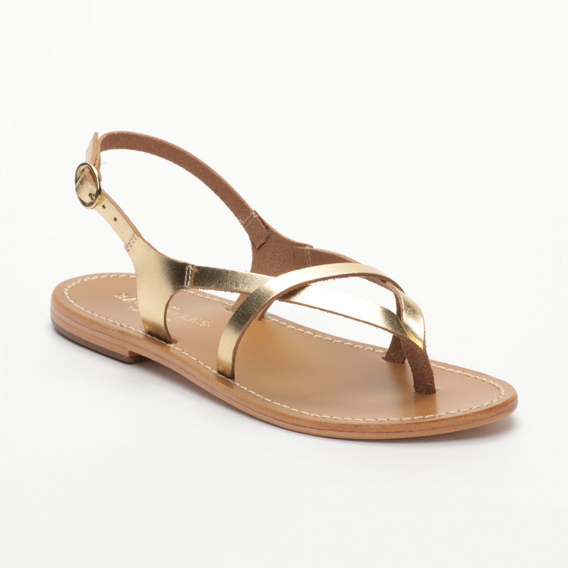 Adarsha Sandals - Dark Gold