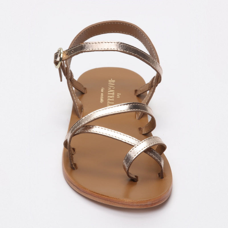 Les Bagatelles - Sandalias Akalka - Dorado
