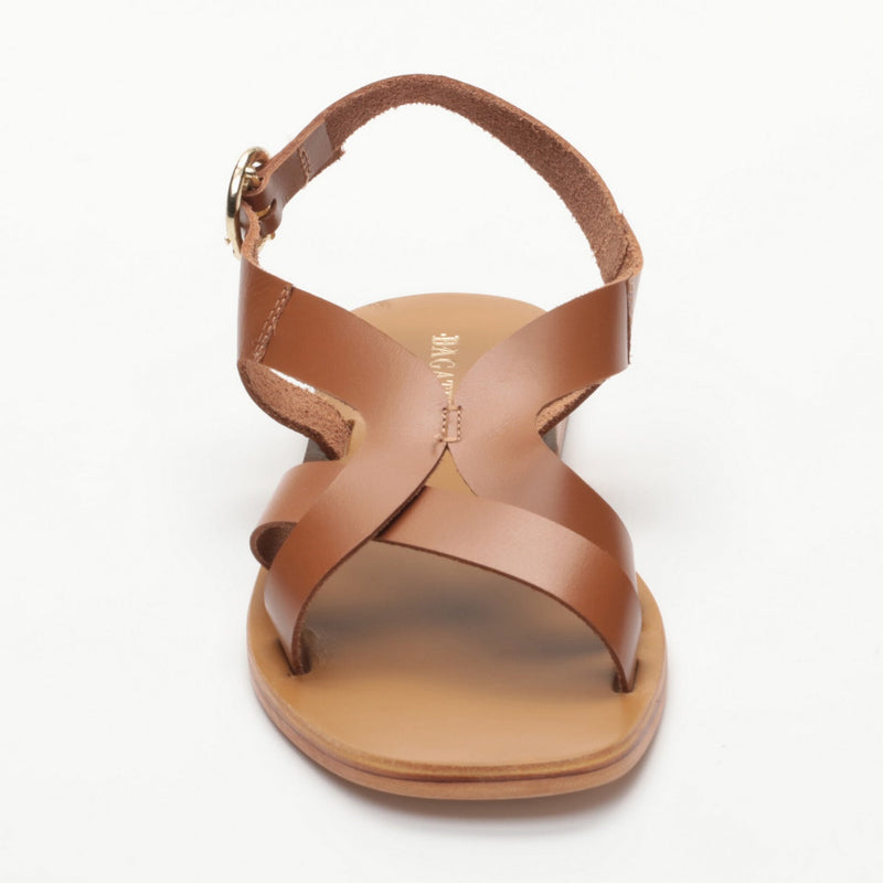 Les Bagatelles - Sandalias Planas Akhila - Camel
