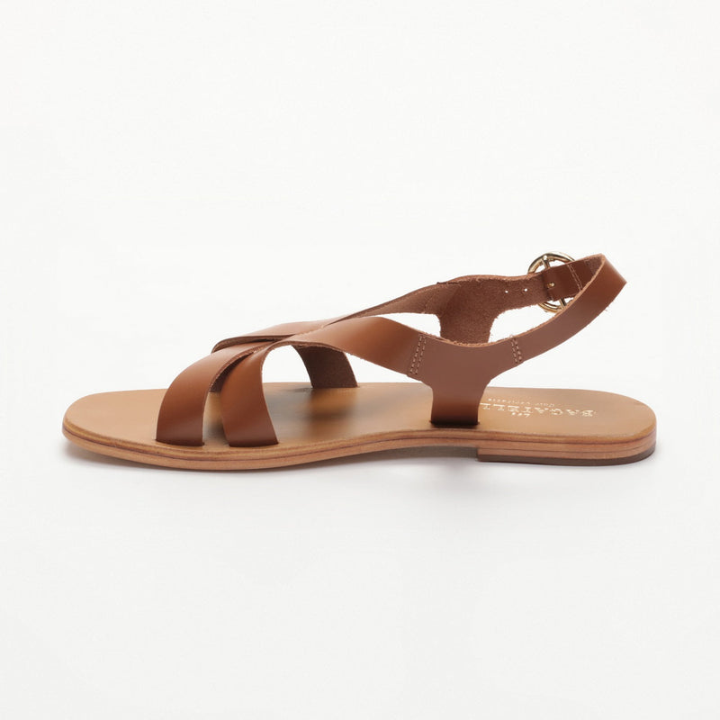 Les Bagatelles - Sandalias Planas Akhila - Camel