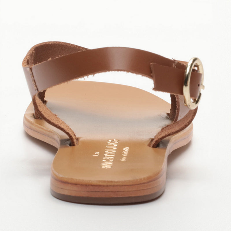 Les Bagatelles - Sandalias Planas Akhila - Camel