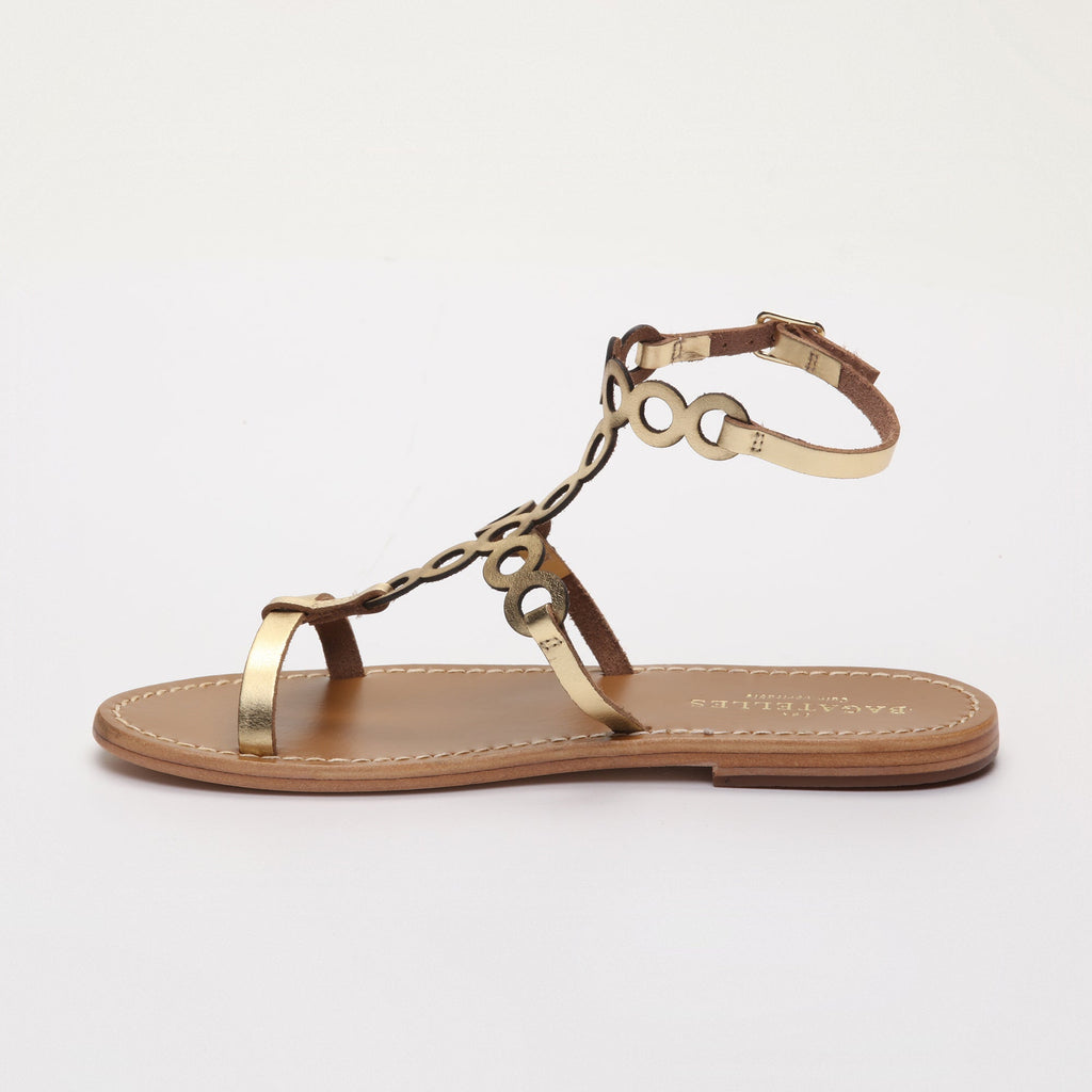 Les Bagatelles - Chaithvika Sandals - Dark Gold
