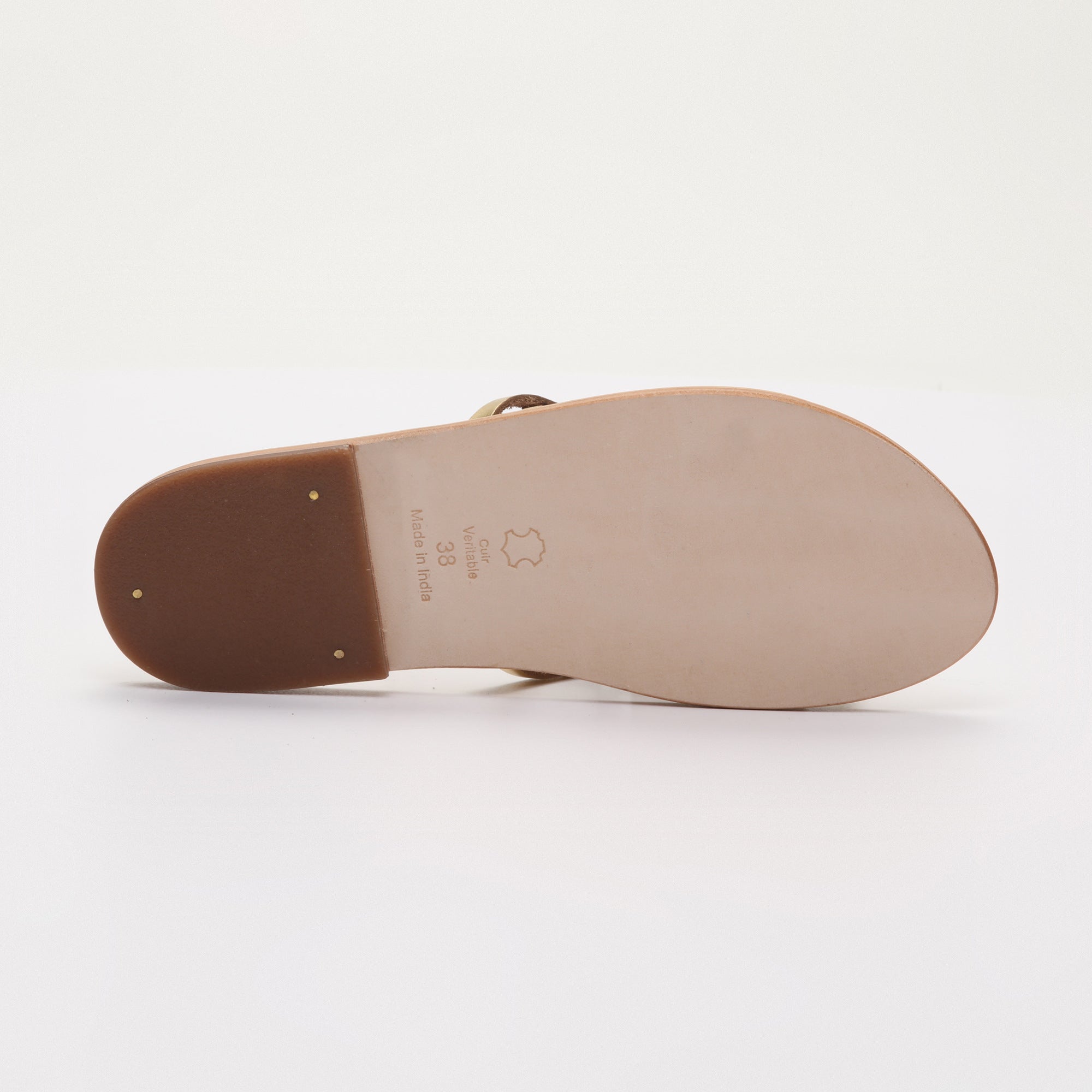 Les Bagatelles - Chaithvika Sandals - Dark Gold