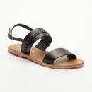 Sandalias Champa - Negro