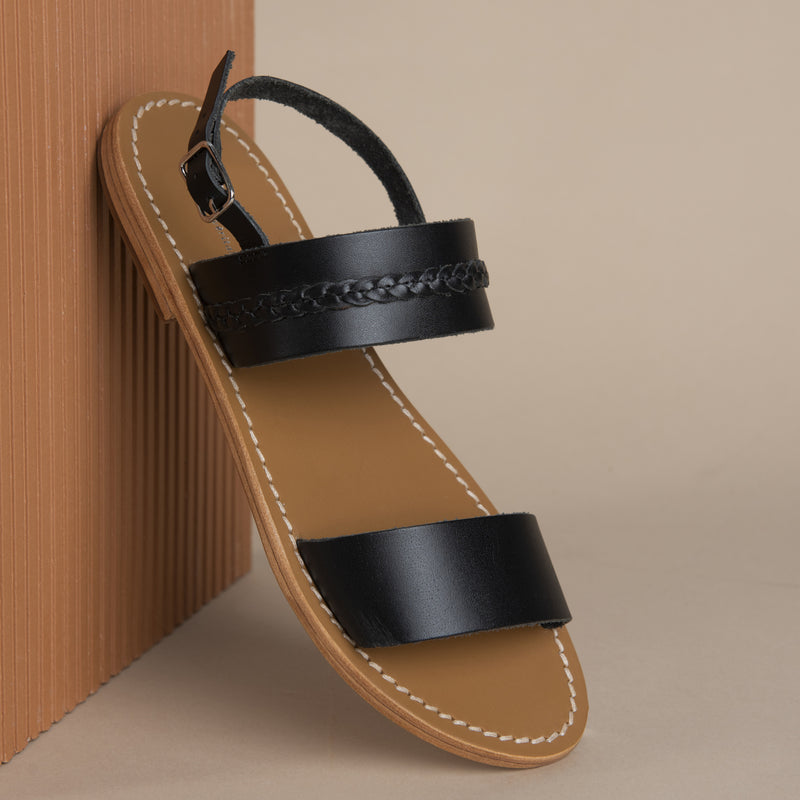 Sandalias Champa - Negro