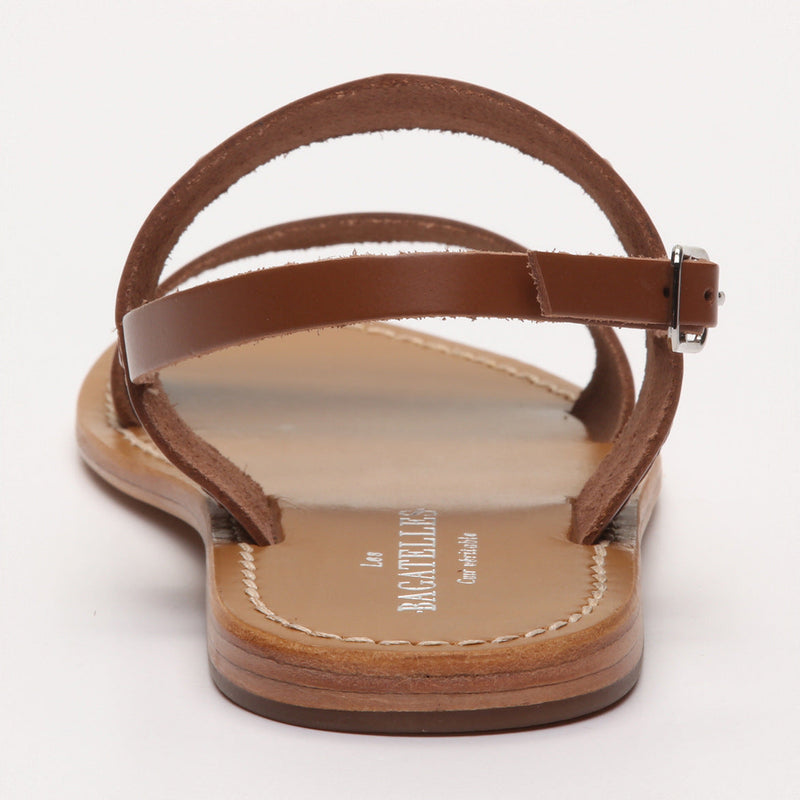 Les Bagatelles - Sandalias Planas Champa Camel