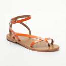 Sandalias Chandanika - Naranja Neón