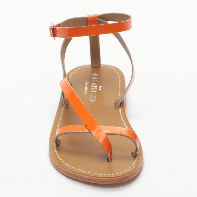 Sandalias Chandanika - Naranja Neón