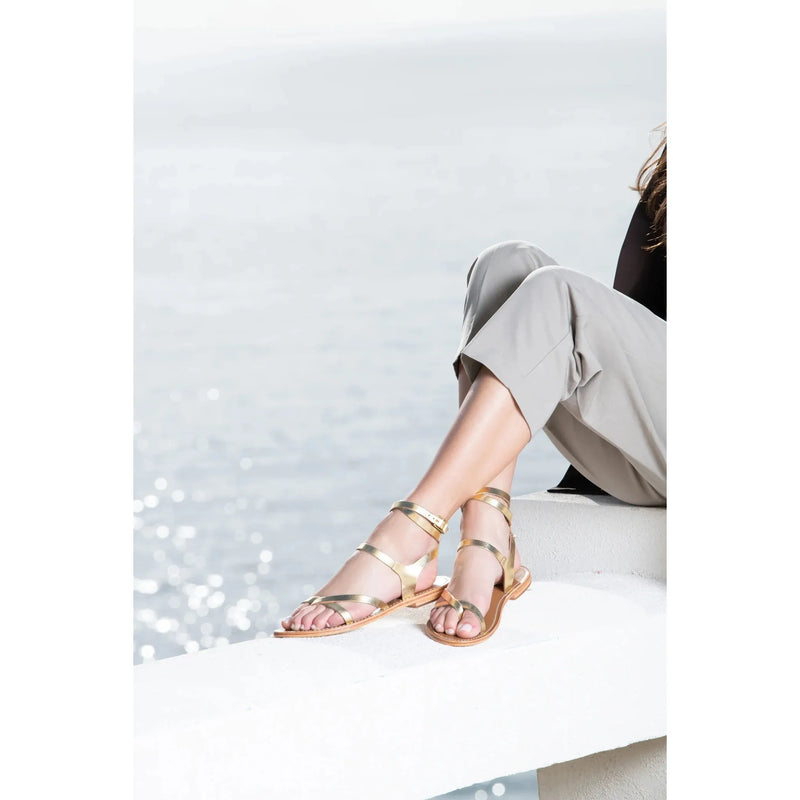 Sandales Chandhini - Dark Gold