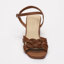 Les Bagatelles - Sandalias Tacón Gigi - Camel
