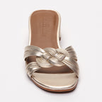 Les Bagatelles - Sandali Con Tacco Gifi - Gold