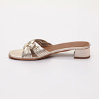 Les Bagatelles - Sandali Con Tacco Gifi - Gold