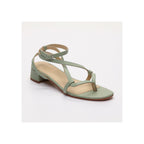 Sandalias de Tacón Halona - Verde