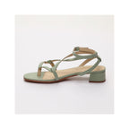 Sandalias de Tacón Halona - Verde