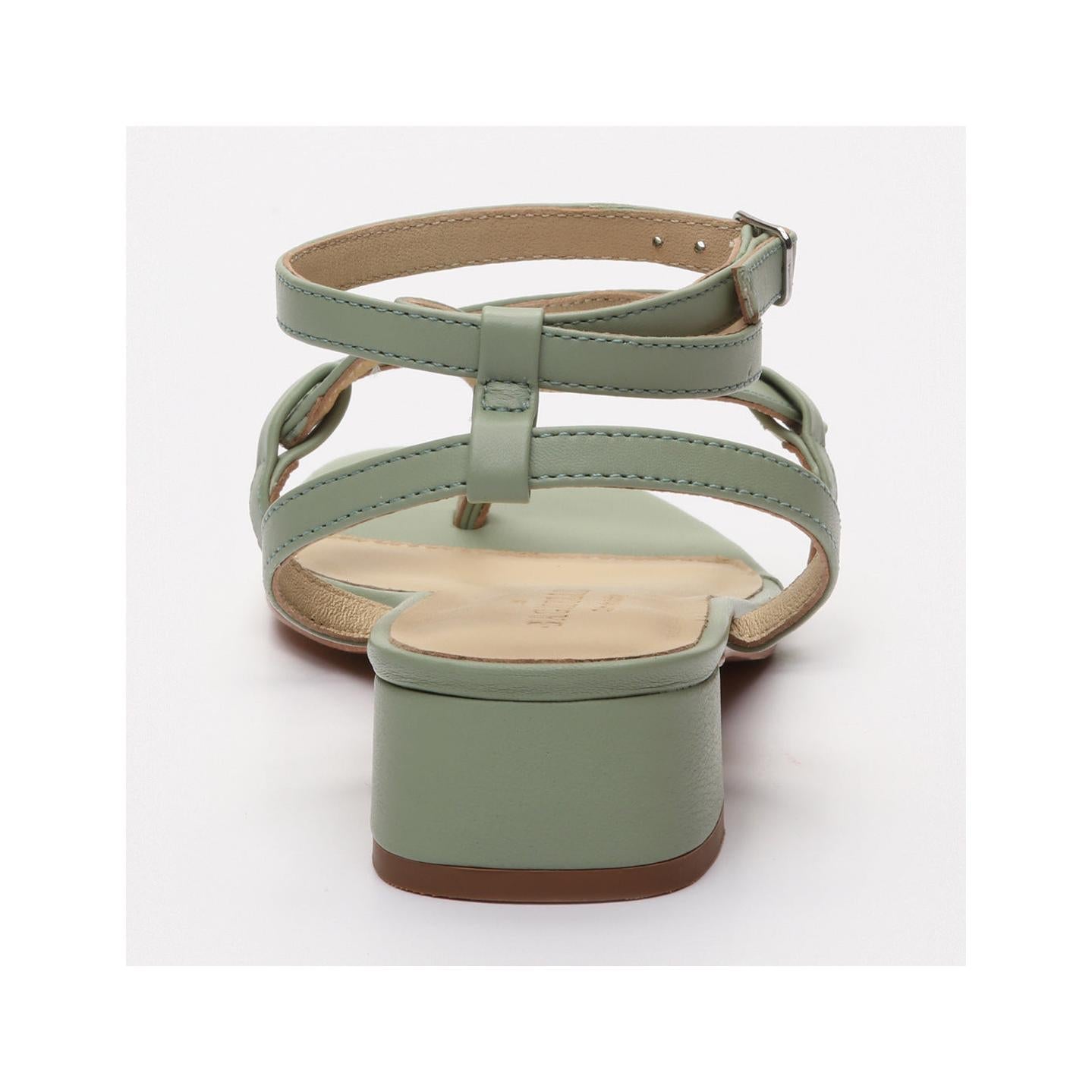 Sandalias de Tacón Halona - Verde