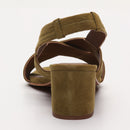 Sandalias de tacón Isi - Oliva