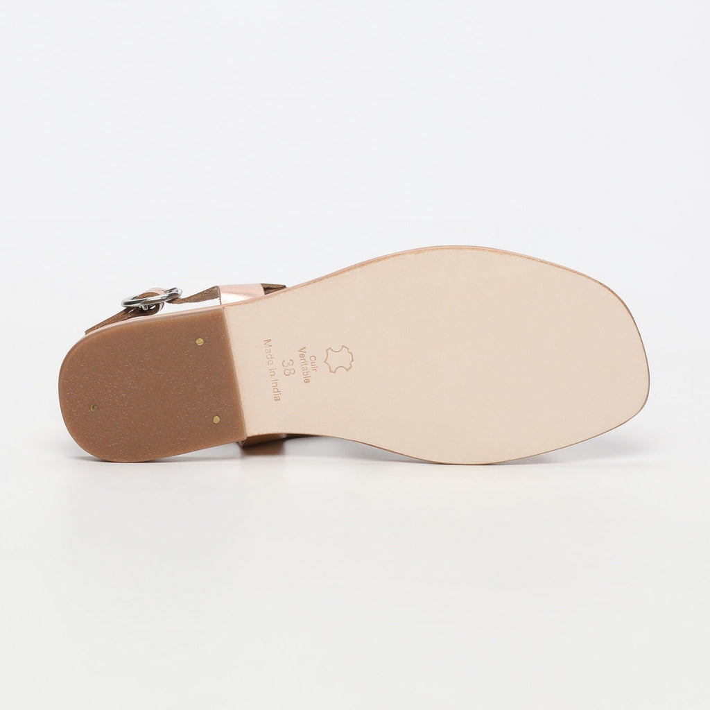 Les Bagatelles - Sandales Akhila - Rosegold