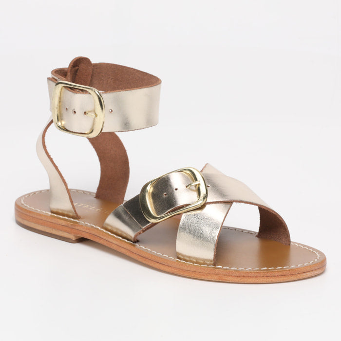 Sandales Chaina - Or