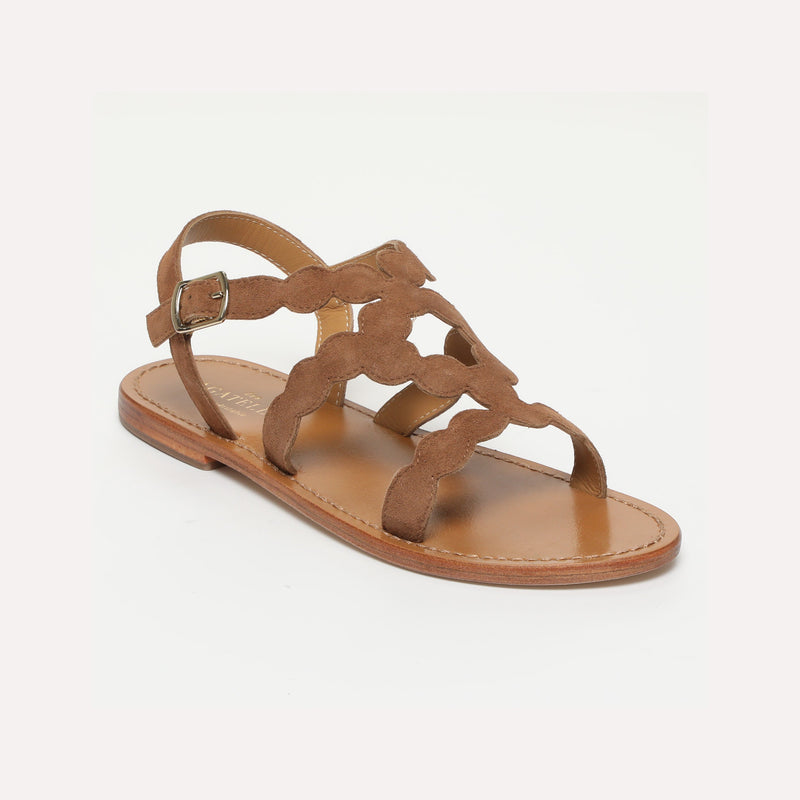 Les Bagatelles - Sandales Arroyo Camel