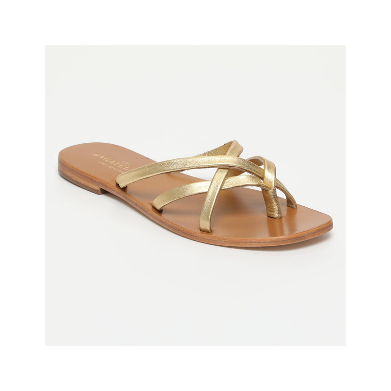 Egana Mules - Dark Gold