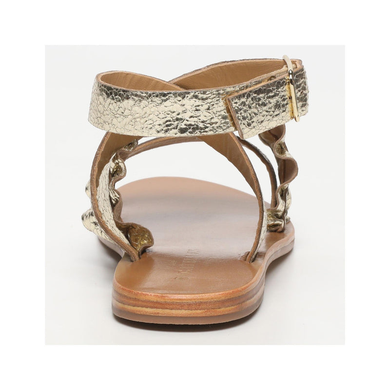 Sandalias Necochea - Dorado