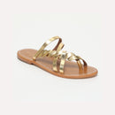 Orense Mules - Dark Gold