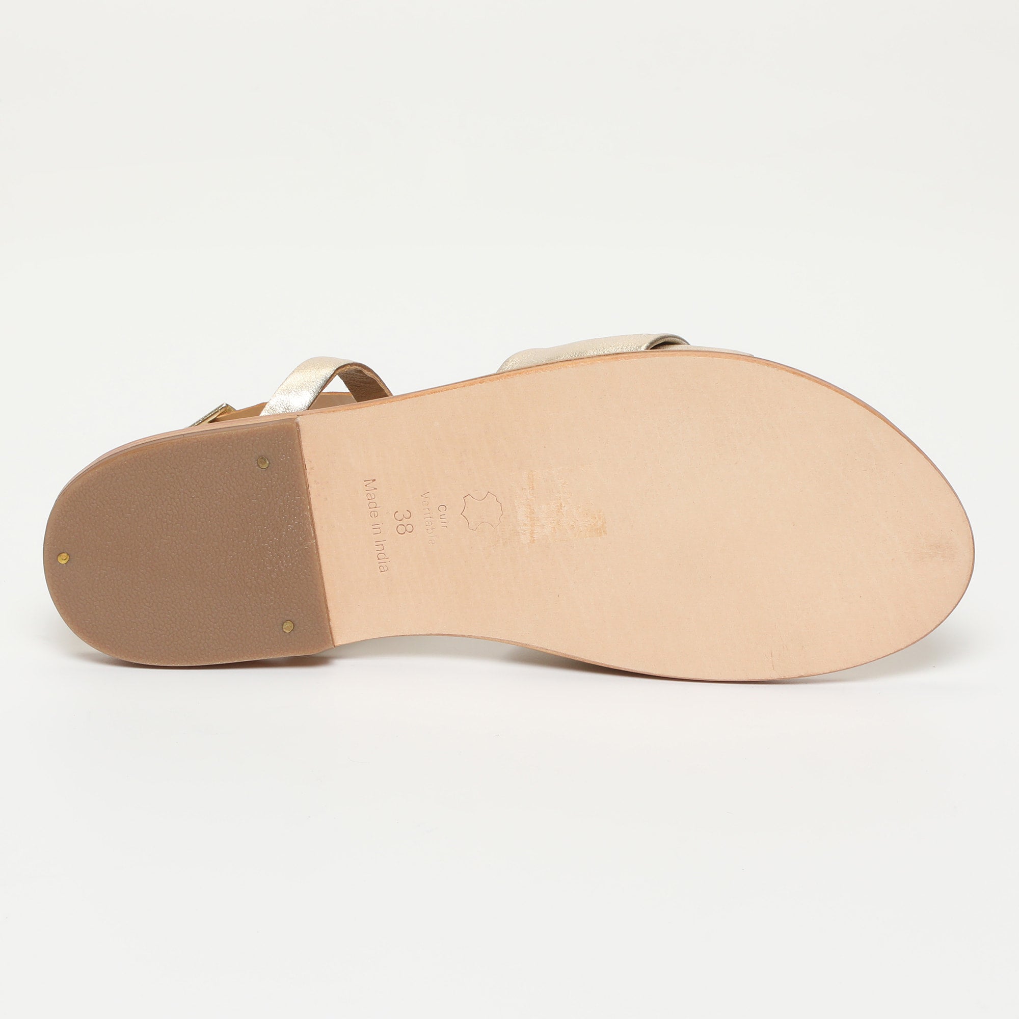 Conesa Sandals - Platinum