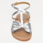 Les Bagatelles - Sandales Plates Conesa - Silver